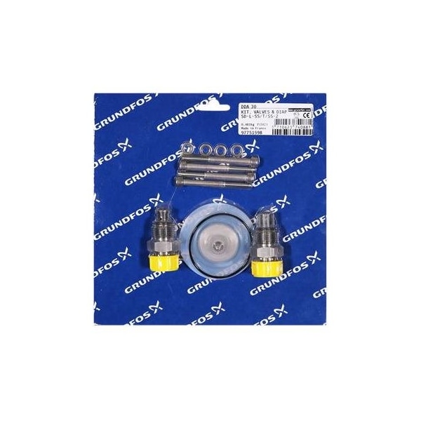 Kit, Valve / Diaphragm SD-L-SS/T/SS-2 Dosing Pump Kits - Chemical Metering Pumps